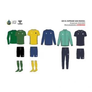 Pack Jugadores Veteranos UD EL ESPINAR DE SAN RAFAEL