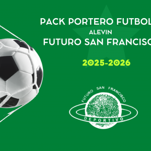 Pack Fútbol 7 portero Alevín FUTURO SAN FRANCISCO