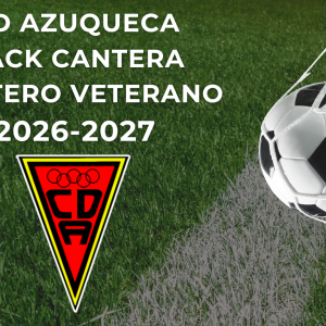 Pack cantera portero veterano CD AZUQUECA