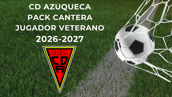 Pack cantera jugador veterano CD AZUQUECA