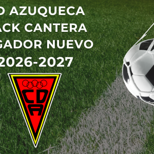 Pack cantera jugador nuevo CD AZUQUECA