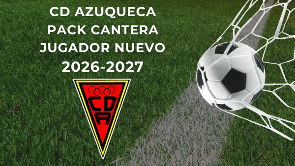 Pack cantera jugador nuevo CD AZUQUECA