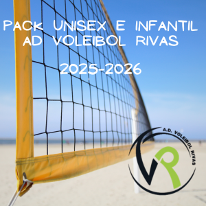 Pack unisex e infantil 2º año  AD VOLEIBOL RIVAS