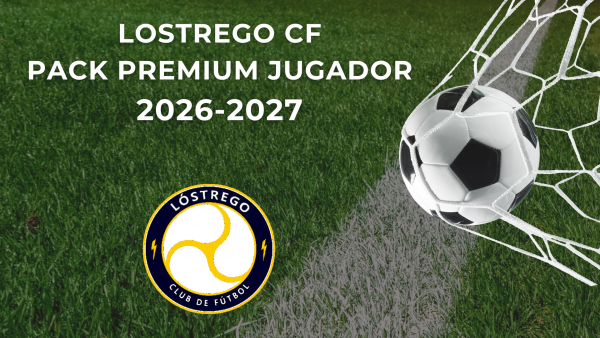 Pack premium jugador cantera LOSTREGO CF
