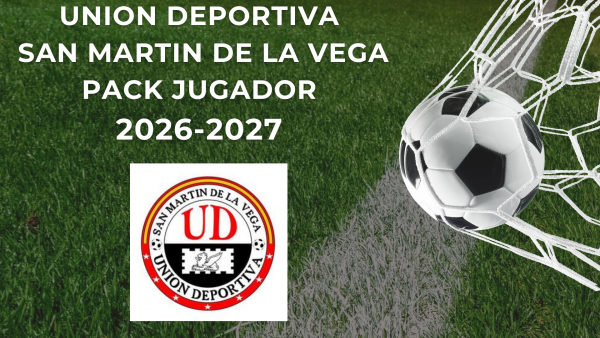 PACK JUGADOR UD SAN MARTIN DE LA VEGA