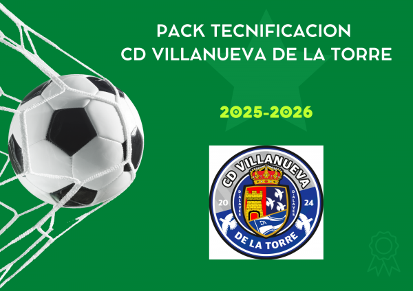 Pack tecnificación CD VILLANUEVA DE LA TORRE