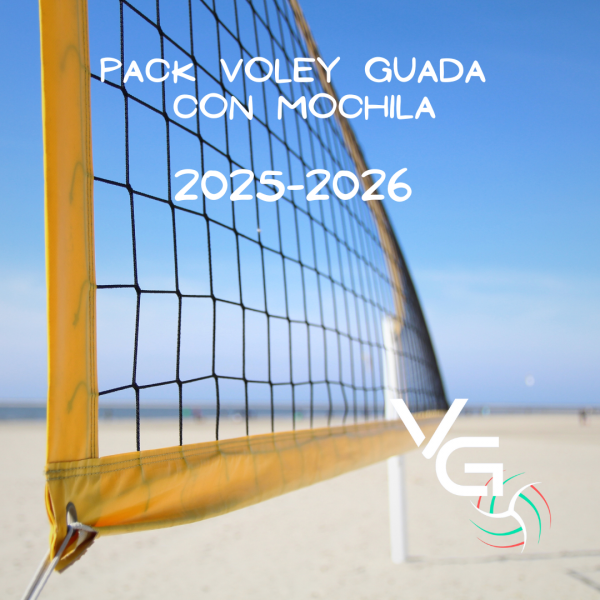 Pack con mochila VOLEY GUADA