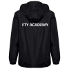 ESSENTIAL AW JACKET BLACK FTY ACADEMY