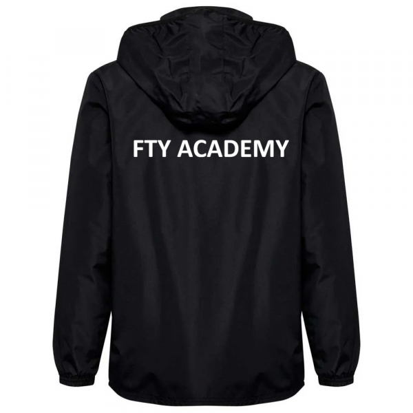 ESSENTIAL AW JACKET BLACK FTY ACADEMY