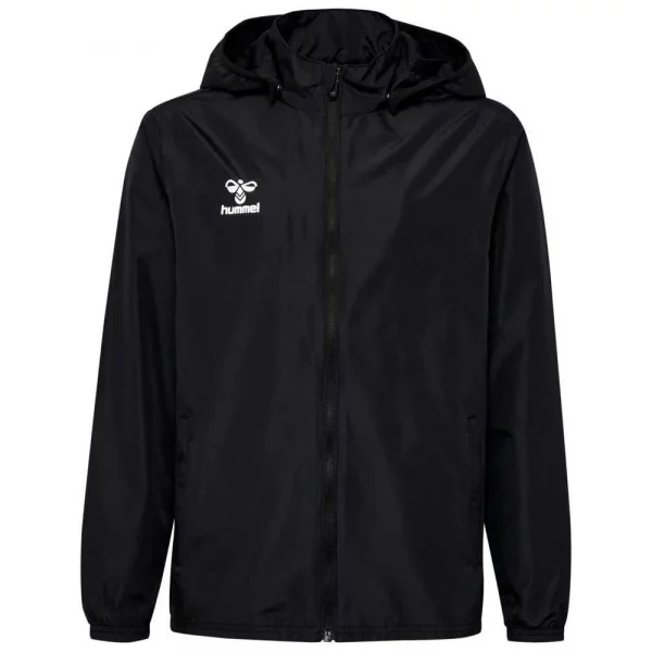 ESSENTIAL AW JACKET BLACK FTY ACADEMY