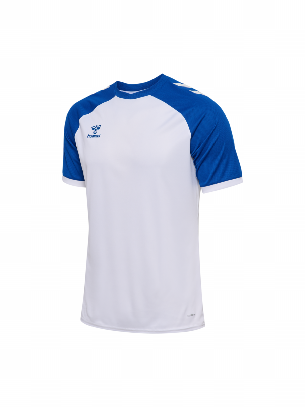 HMLMATCH LEAGUE JERSEY S/S  WHITE/BLUE AD HENARES 26-27