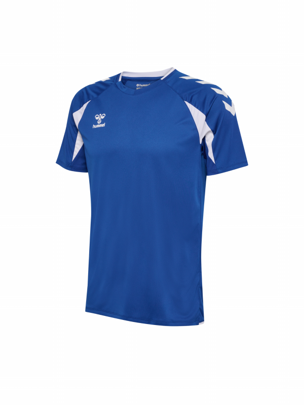 Diseño sin título (1) HMLCORE 2.0 JERSEY S/S TRUE BLUE / WHITE CAMARMA CF 26-27