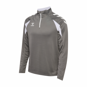 Diseño sin título (10) HMLCORE 2.0 HALF ZIP STEEL GRAY / WHITE CAMARMA CF 26-27