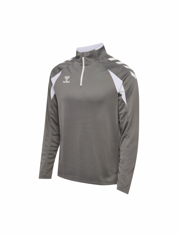 HMLCORE 2.0 HALF ZIP STEEL GRAY / WHITE CAMARMA CF 26-27