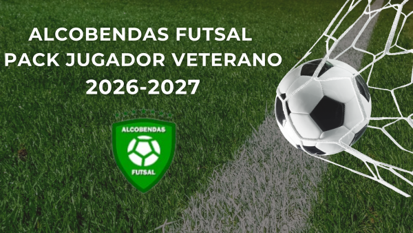 PACK JUGADOR VETERANO ALCOBENDAS FUTSAL