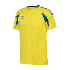 HMLCORE 2.0 JERSEY S/S BLAZING YELLOW/ TRUE BLUE