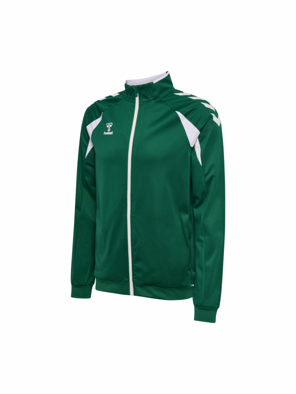 HMLCORE 2.0 TRACK ZIP JACKET EVERGREEN / WHITE FUTURO SAN FRANCISCO 26/27