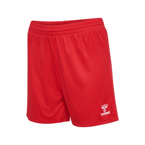 Diseño sin título (73) HMLESSENTIAL SHORTS WOMEN TRUE RED C.D. GETAFE FEMENINO