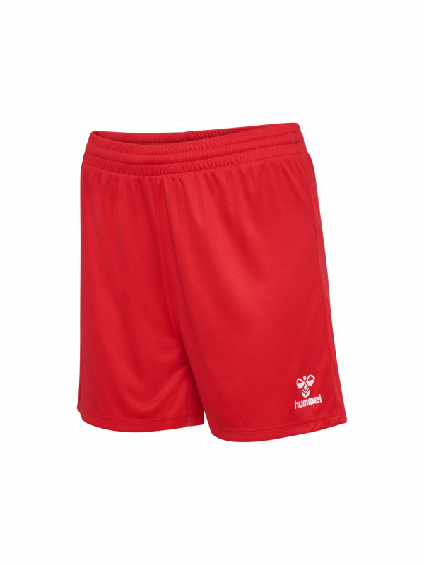 HMLESSENTIAL SHORTS WOMEN TRUE RED C.D. GETAFE FEMENINO