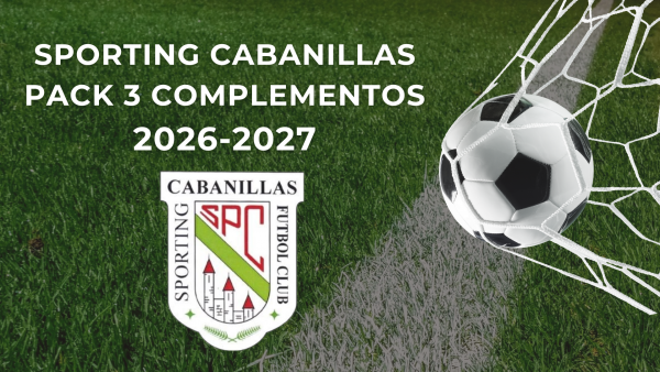 PACK 2 PORTERO  SPORTING CABANILLAS 26/27