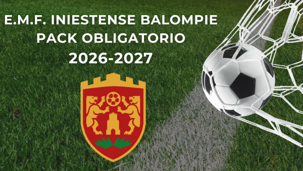 PACK OBLIGATORIO E.M.F. INIESTENSE BALOMPIE