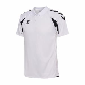 HMLCORE 2.0 POLO WHITE/BLACK CAMARMA CF 26/27
