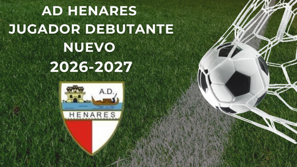 PACK JUGADOR DEBUTANTE NUEVO AD HENARES 26-27