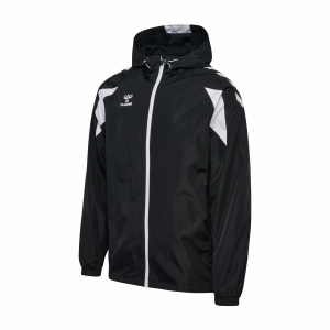 Diseño sin título (90) HMLCORE 2.0 ALL-WEATHER JACKET STEEL BLACK / WHITE MENTEMA BOADILLA 26-27