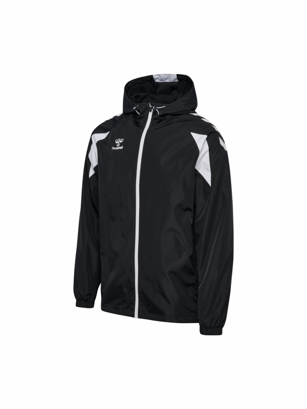 Diseño sin título (90) HMLCORE 2.0 ALL-WEATHER JACKET STEEL BLACK / WHITE MENTEMA BOADILLA 26-27