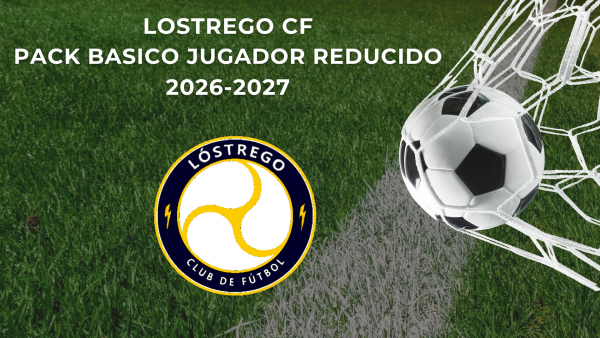 Pack basico jugador cantera reducido LOSTREGO CF